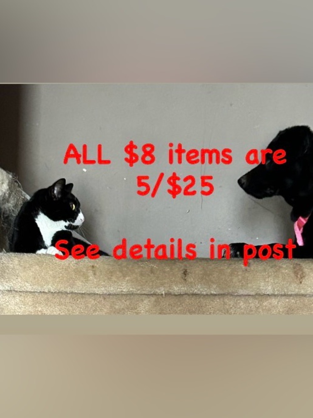 All $8 items 5/$25 - Picture 1 of 1